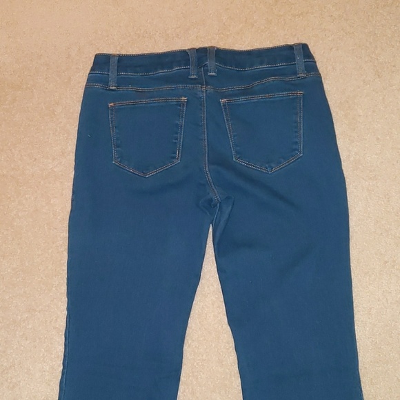 Blue skinney wide leg jeans - Picture 7 of 7